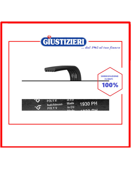 cinghia h6 1930 poly-v asciugatrice beko