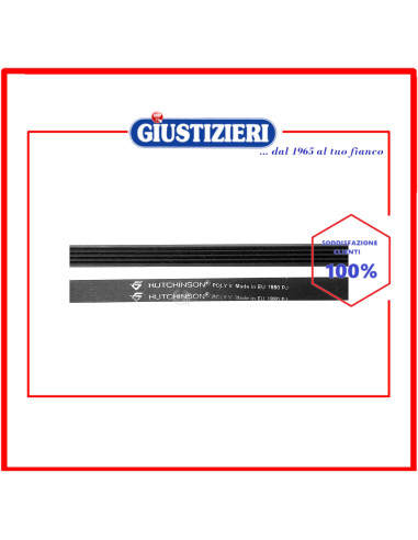 cinghia j5 1880 poly-v compatibile con asciugatrice compatibile con miele