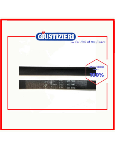 cinghia h9 1920 poly-v lavatrice siltal