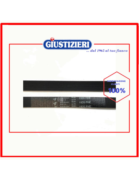 cinghia h9 1920 poly-v lavatrice siltal
