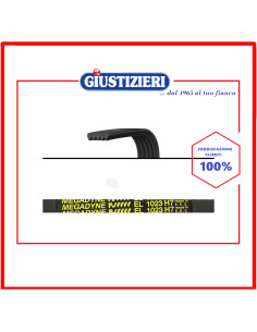 cinghia h7 1023 poly-v lavatrice ardo merloni