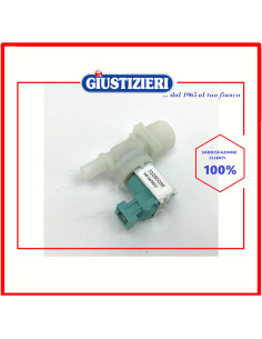 elettrovalvola 1 via 180° 15mm originale lavatrice electrolux