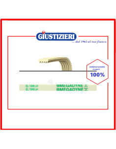 cinghia j4 1049 poliuretano lavatrice universale
