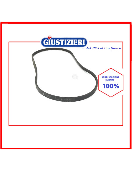 cinghia j4 1036 poly-v lavatrice universale
