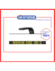 cinghia j4 1262 poly-v lavatrice whirlpool