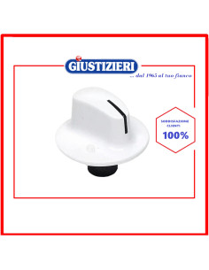 manopola tabella forno bianca