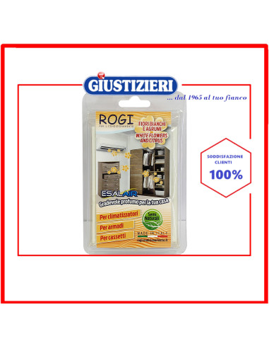 esalair profumo climatizzatore fiori bianchi e agrumi