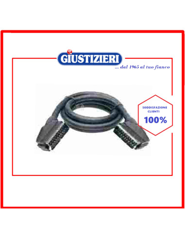cavo presa scart 21 poli 1,2 m cod. 55301112