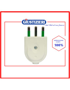 spina diritta italiana con terra 16a cod. 55301177 2