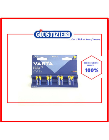 set 8 pile ministilo aaa high energy varta