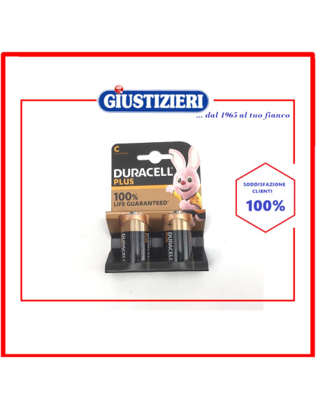 set 2 pile mn1400 torcia duracell