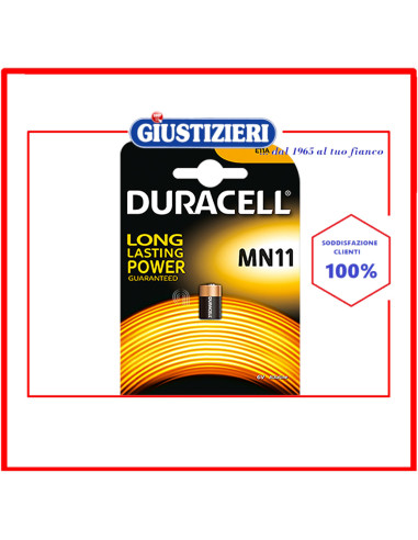 pila alcalina mn11 lunga durata duracell