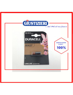 pila alcalina mn27 lunga durata duracell 2