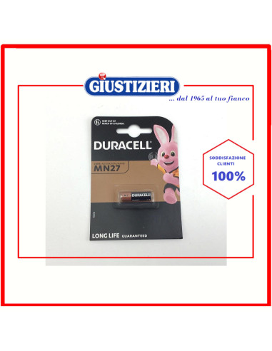 pila alcalina mn27 lunga durata duracell