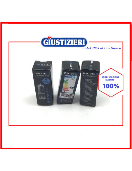 alogena bassa pressione 12v 20w g4