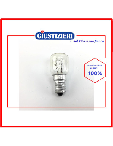 lampada e14 15w 25x57mm frigorifero dr. fischer