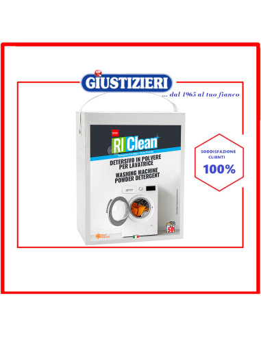 detersivo in polvere originale lavatrice riclean