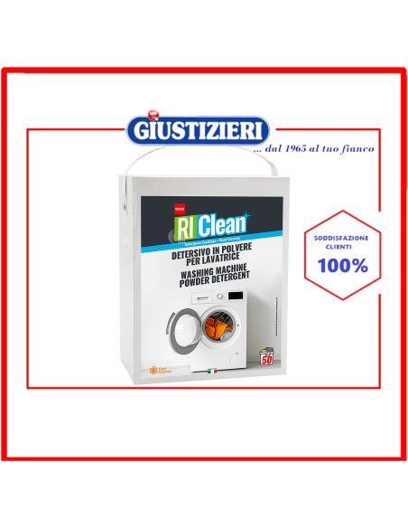 detersivo in polvere originale lavatrice riclean