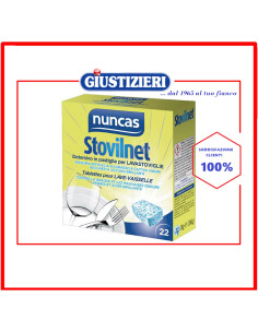 nuncas stovilnet detersivo lavastoviglie in pastiglie