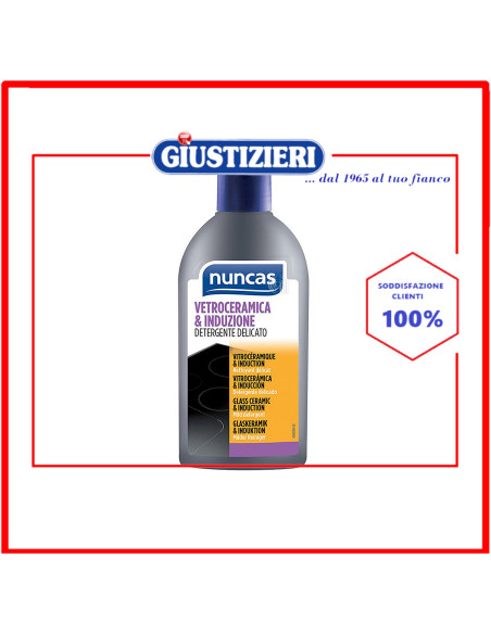 nuncas vetroceramica & induzione detergente delicato