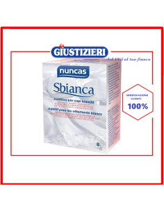 nuncas sbianca additivo per capi bianchi