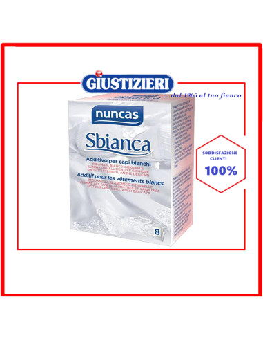 nuncas sbianca additivo per capi bianchi