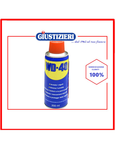 bomboletta wd40 lubrificante sbloccante 200 ml