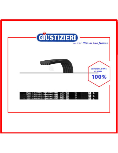 cinghia h9 1023 poly-v lavatrice ardo merloni