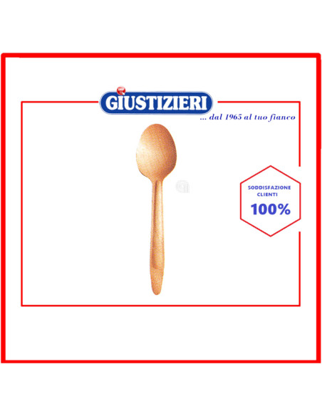 confezione 15 cucchiai legno monouso