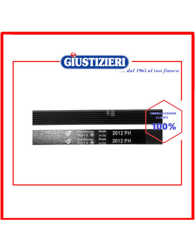 cinghia h7 2012 poly-v lavatrice vestel