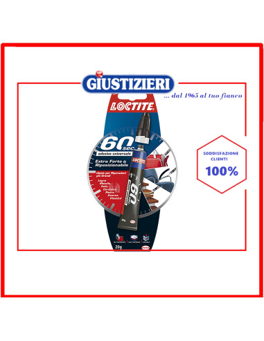colla 60 secondi adesivo universale loctite