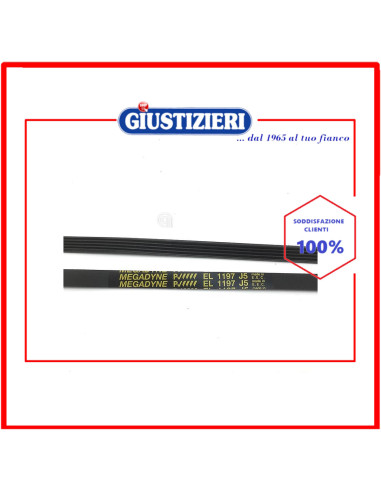 cinghia j5 1197 poly-v lavatrice universale