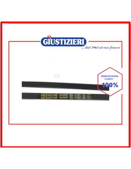 cinghia j5 1197 poly-v lavatrice universale