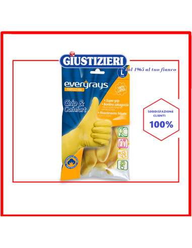guanti in lattice con interno floccato 55901052