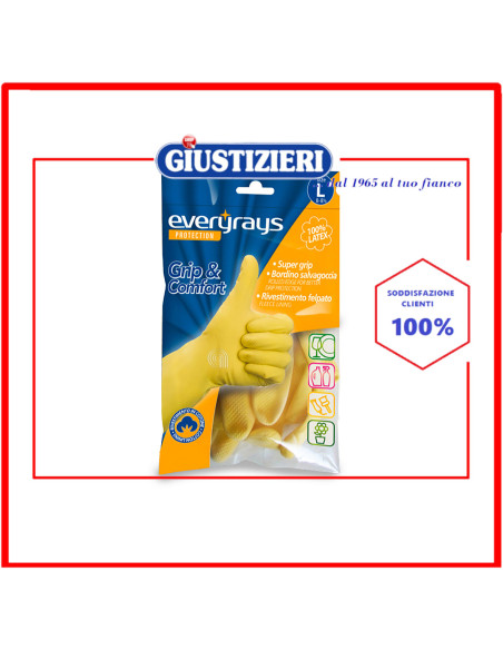 guanti in lattice con interno floccato 55901052