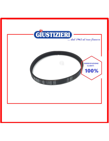 cinghia h5 268 poly-v originale asciugatrice electrolux