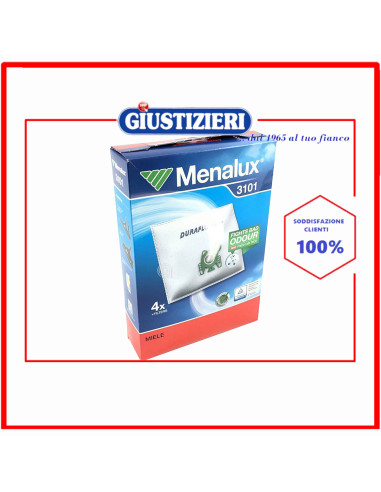 set 4 sacchetti con 2 filtri originale aspirapolvere electrolux