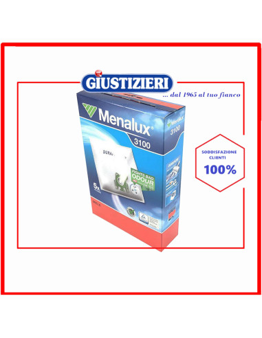 set 5 sacchetti con 2 filtri originale aspirapolvere electrolux