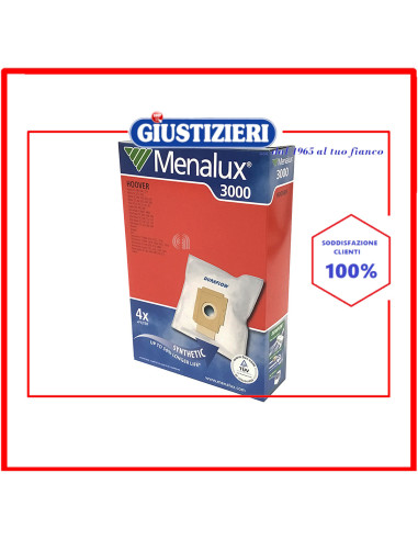 set 4 sacchetti con 2 filtri originale aspirapolvere electrolux