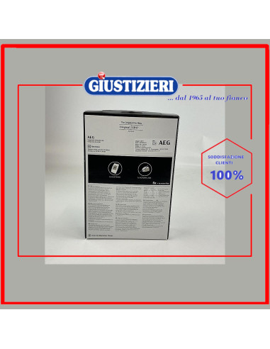 set 5 sacchetti con 1 filtro originale aspirapolvere electrolux