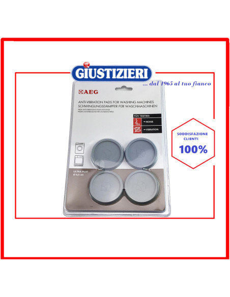 kit 4 supporti antivibranti originale lavatrice electrolux