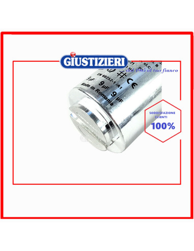 condensatore metallico 9uf asciugatrice electrolux