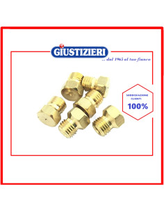 set ugelli gas gpl originale piano cottura bertazzoni