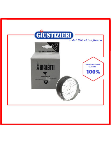 imbuto 2 tazze orzo moka express originale caffettiera bialetti