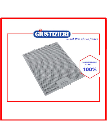 filtro metallico 310x250 originale cappa aspirante bosch