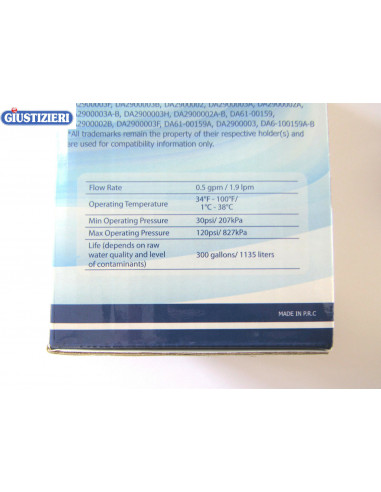 rwf062un filtro acqua frigo samsung...