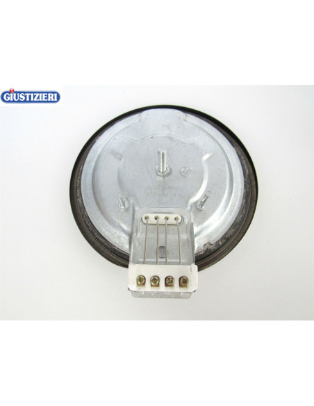 24pp0006 piastra elettrica universale da 15cm 1000w 4 contatti alta qualita'