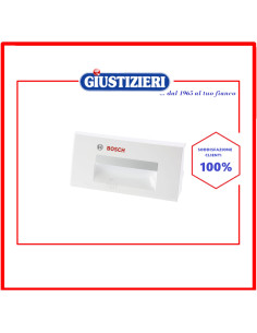 maniglia cassetto detersivo originale asciugatrice bosch