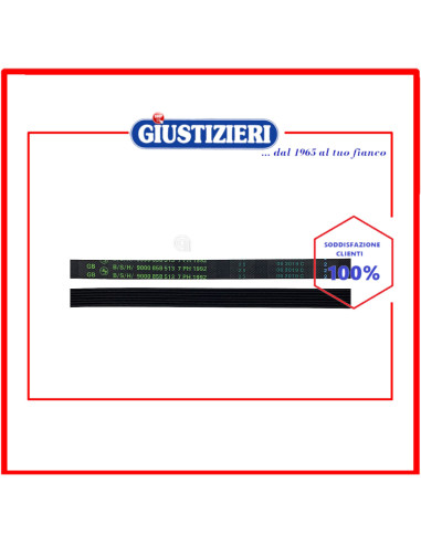 cinghia h7 1992 poly-v originale asciugatrice bosch