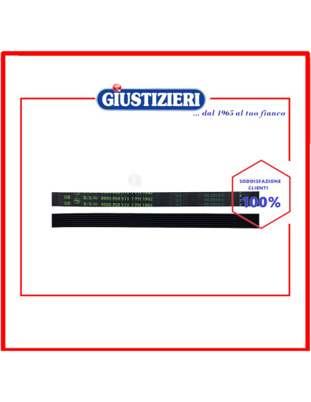 cinghia h7 1992 poly-v originale asciugatrice bosch